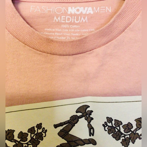 Fashion nova men Hennything is possible long sleeve tshirt size medium - Picture 5 of 6